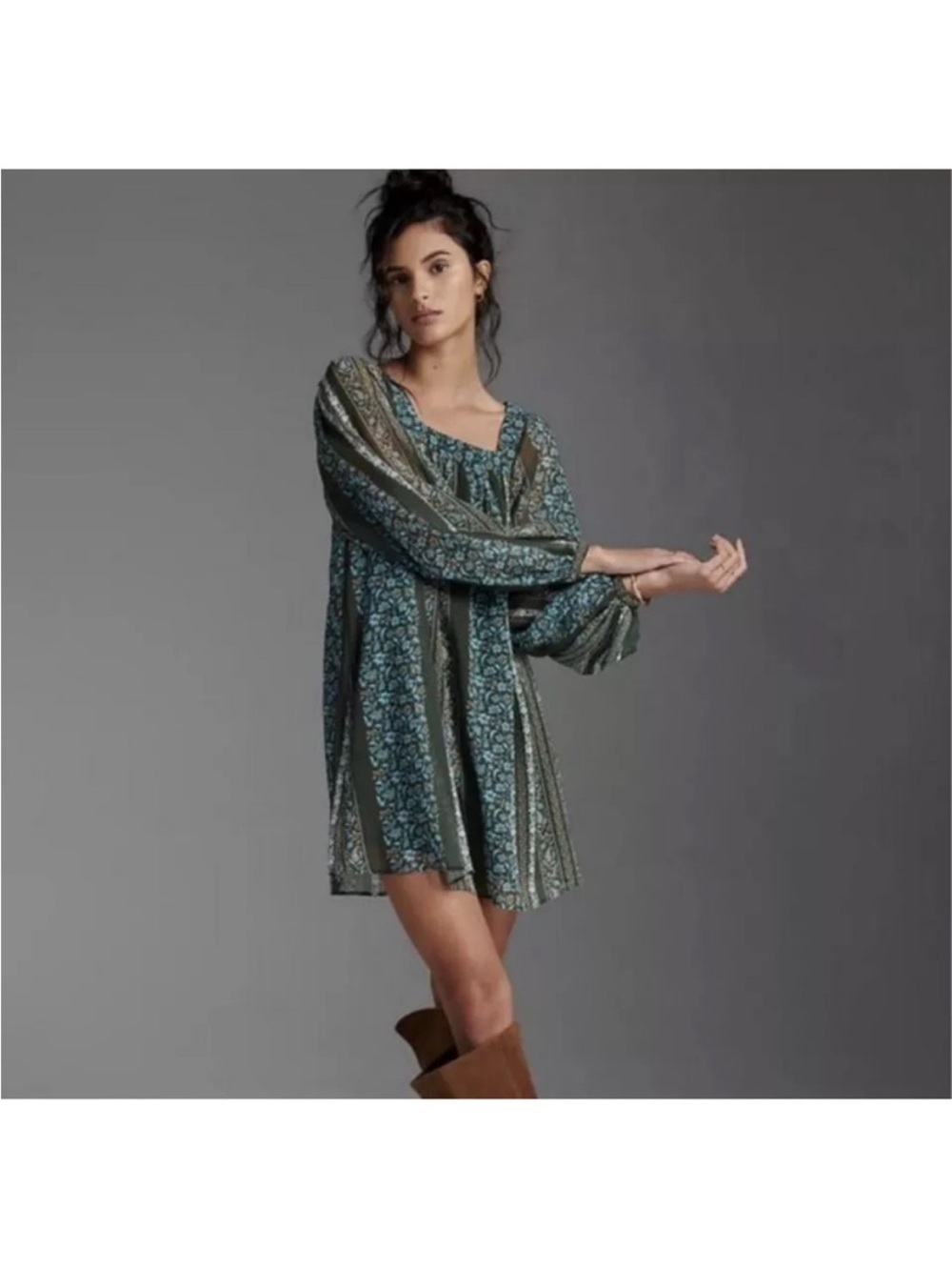 Anthropologie dress Sona Boho Tunic Mini